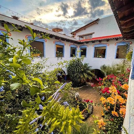 La Casona Azul Boutique Hotel Malinalco Eksteriør billede